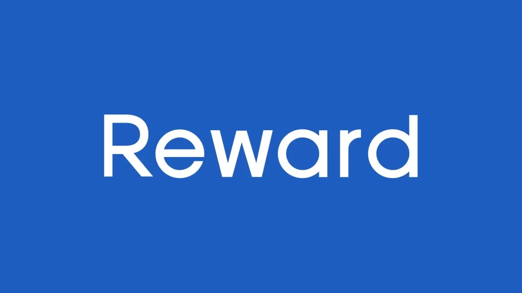 reward