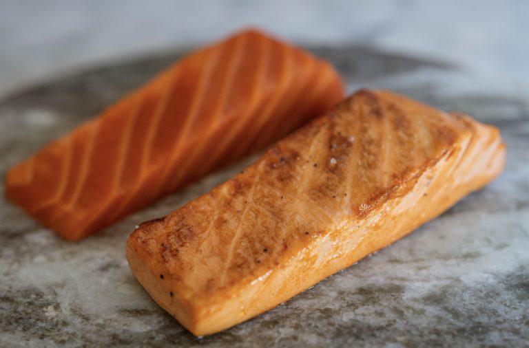 new school foods - salmon