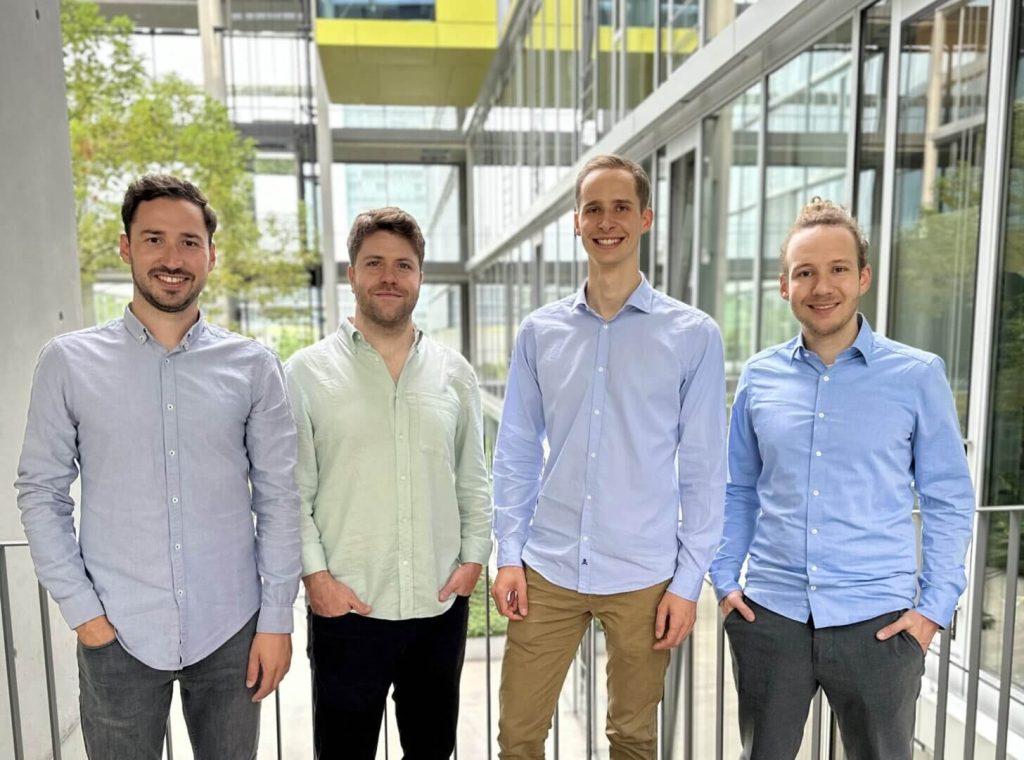 from left Conrad Heid, Nico Weigand, Philipp Preißler and Thomas Wegele (Picture: Symphera)