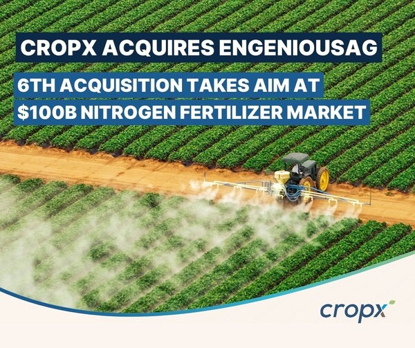 CropX made its 6th acquisition with EnGeniousAg