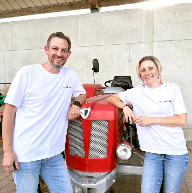 Michel Konder and Sophie Peter, founders of autarkize (Image: autarkize)