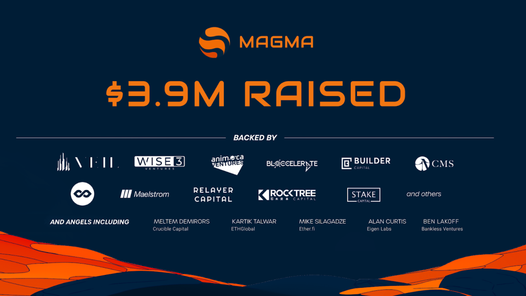 Magma Raises $3.9M in Seed Funding